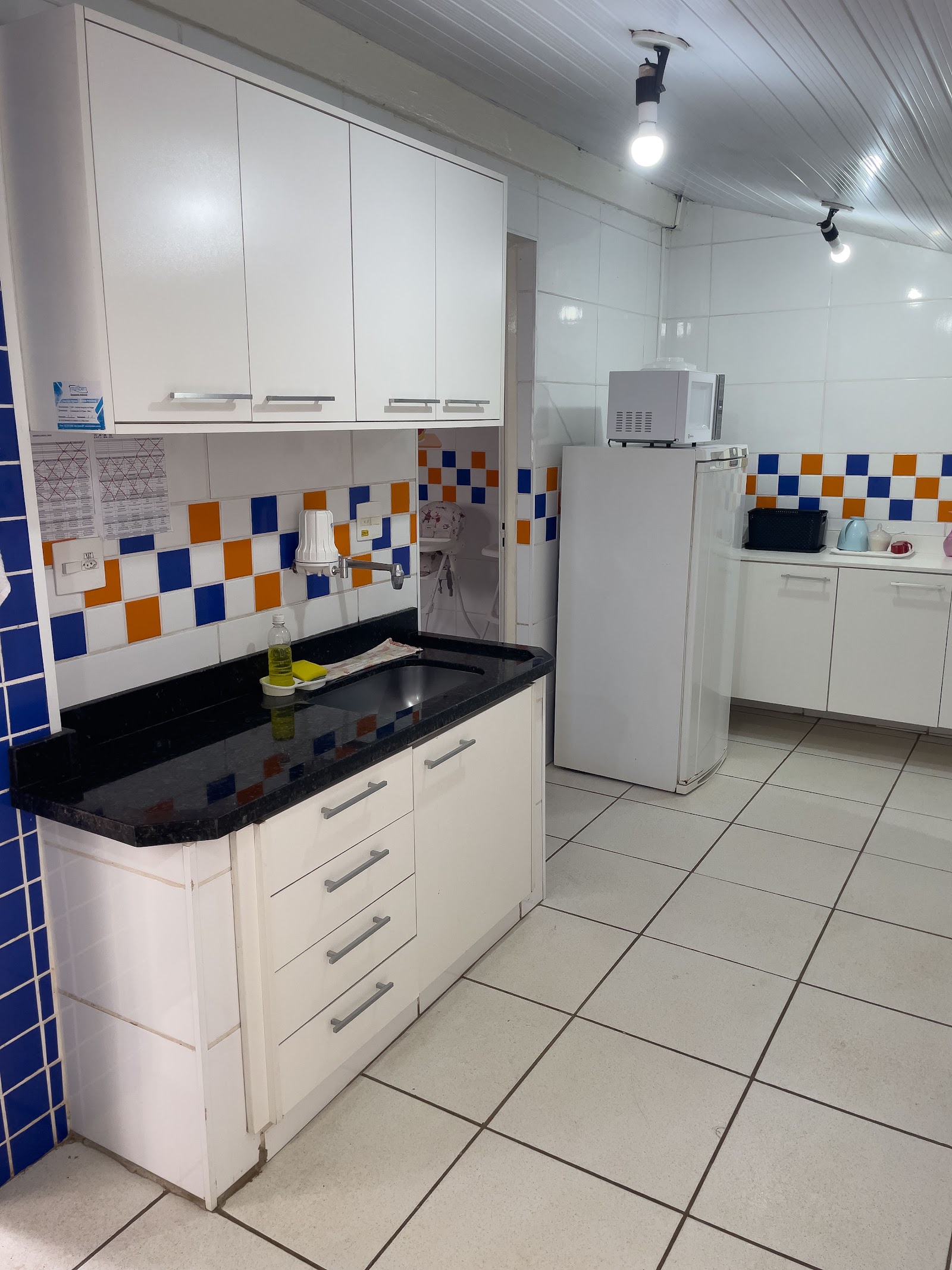 Cozinha da unidade de Educação Infantil